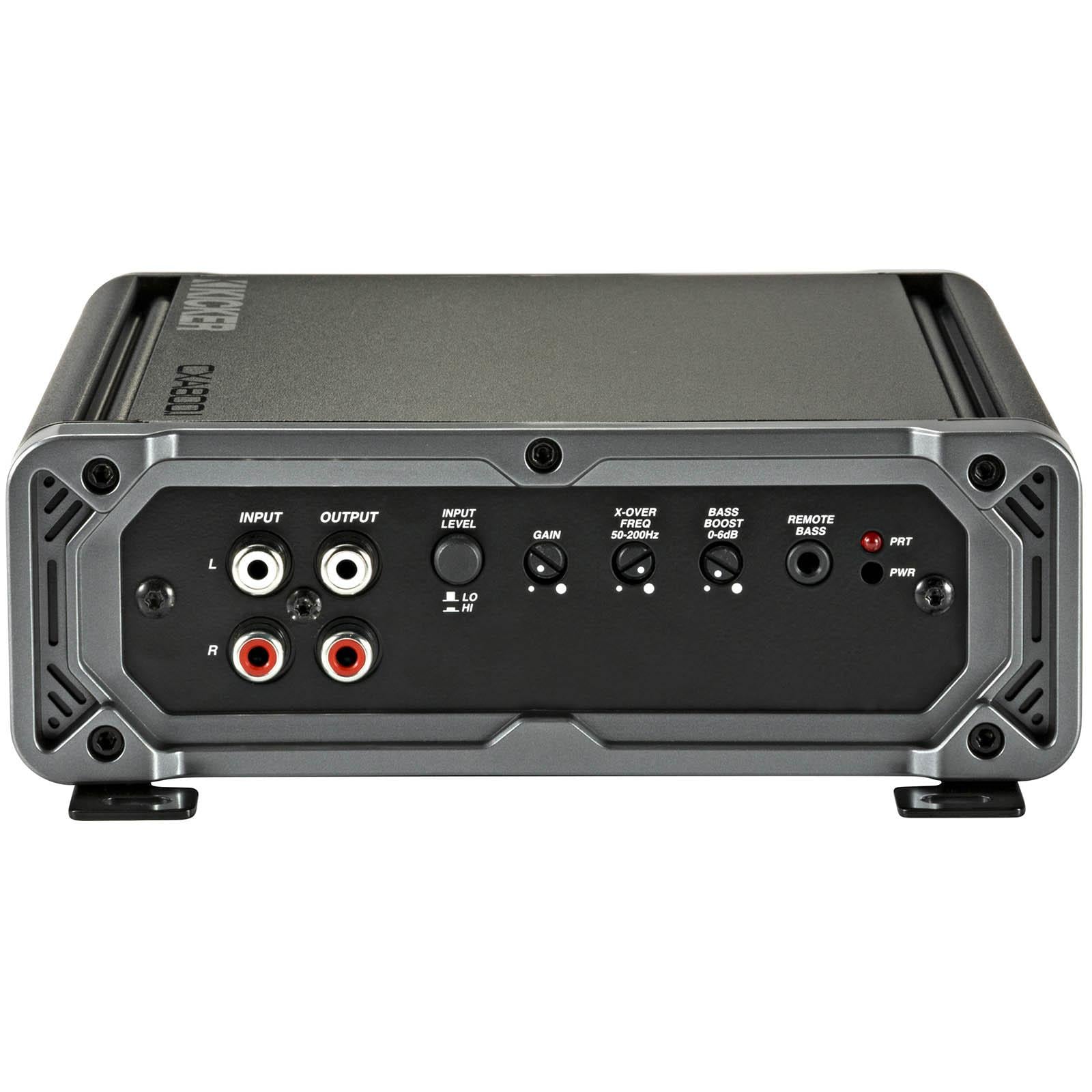 Kicker sub hot sale and amp